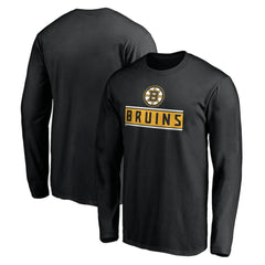 NHL Boston Bruins Team Arch Knockout Long Sleeve T-Shirt