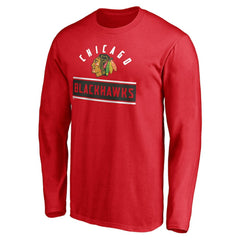 NHL Chicago Blackhawks Team Arch Knockout Long Sleeve T-Shirt