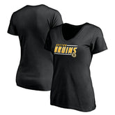 NHL Boston Bruins Women's Mascot In Bounds V-Neck T-Shirt