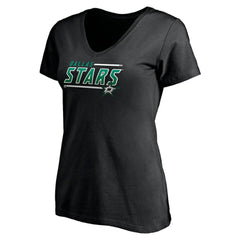 NHL Dallas Stars Women's Mascot In Bounds V-Neck T-Shirt