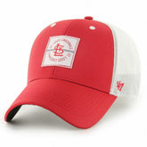 Red St. Louis Cardinals '47 Disburse MVP Trucker Adjustable Hat