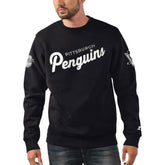 NHL Pittsburgh Penguins Starter x NHL Black Ice Cross Check Pullover Sweatshirt
