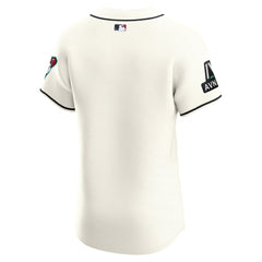 White Arizona Diamondbacks Nike Home Elite Patch Jersey