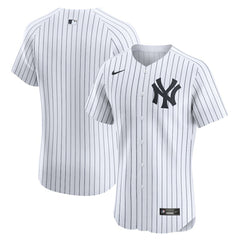 White New York Yankees Nike Home Elite Jersey