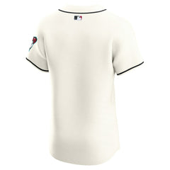 Cream Arizona Diamondbacks Nike Elite Jersey