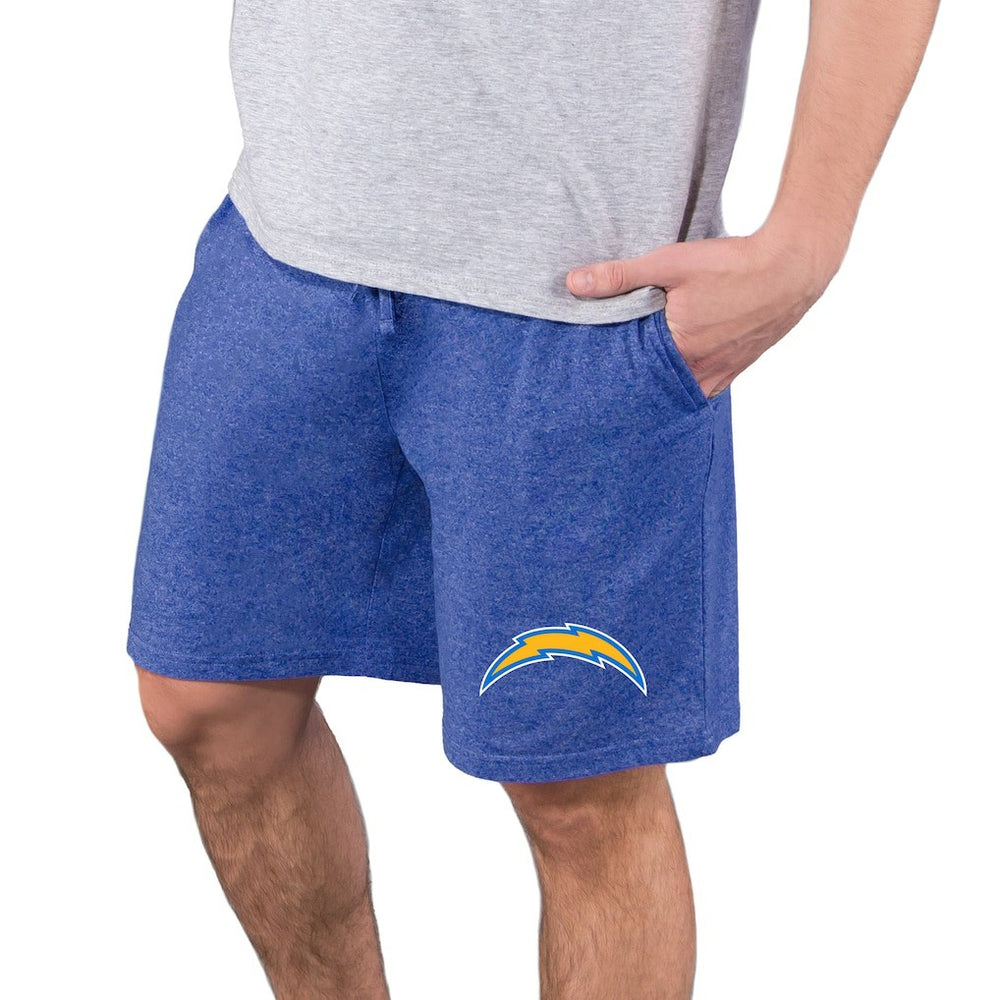 Concepts Sport Quest Knit Jam Shorts - Los Angeles Chargers Shorts