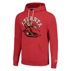 Homage Unisex NFL x Guy Fieri’s Flavortown Tri-Blend Pullover Hoodie - Atlanta Falcons Hoodies