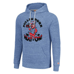 Homage Unisex NFL x Guy Fieri’s Flavortown Tri-Blend Pullover Hoodie - Carolina Panthers Hoodies
