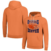 Homage Unisex NFL x Guy Fieri’s Flavortown Tri-Blend Pullover Hoodie - Denver Broncos Hoodies