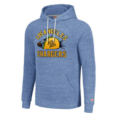Homage Unisex NFL x Guy Fieri’s Flavortown Tri-Blend Pullover Hoodie - Los Angeles Chargers Hoodies