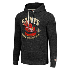 Homage Unisex NFL x Guy Fieri’s Flavortown Tri-Blend Pullover Hoodie - New Orleans Saints Hoodies
