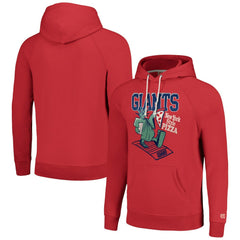 Homage Unisex NFL x Guy Fieri’s Flavortown Tri-Blend Pullover Hoodie - New York Giants Hoodies