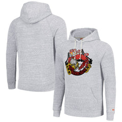 Homage Unisex NFL x Guy Fieri’s Flavortown Tri-Blend Pullover Hoodie - San Francisco 49ers Hoodies
