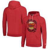 Homage Unisex NFL x Guy Fieri’s Flavortown Tri-Blend Pullover Hoodie - Tampa Bay Buccaneers Hoodies