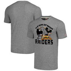 Homage Unisex NFL x Guy Fieri’s Flavortown Tri-Blend T-Shirt - Las Vegas Raiders T-shirts