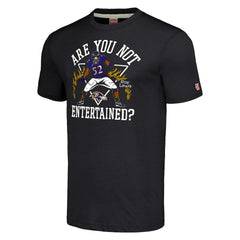 Ray Lewis Homage Unisex Unisex Caricature Retired Player Tri-Blend T-Shirt - Baltimore Ravens T-shirts