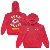 Born x Raised Unisex Pullover Hoodie - Kansas City Chiefs Hoodies