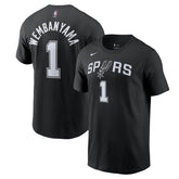 Nike Victor Wembanyama San Antonio Spurs Icon 2022/23 Name & Number T-Shirt