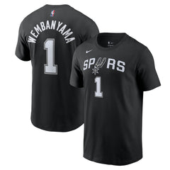 Nike Victor Wembanyama San Antonio Spurs Icon 2022/23 Name & Number T-Shirt