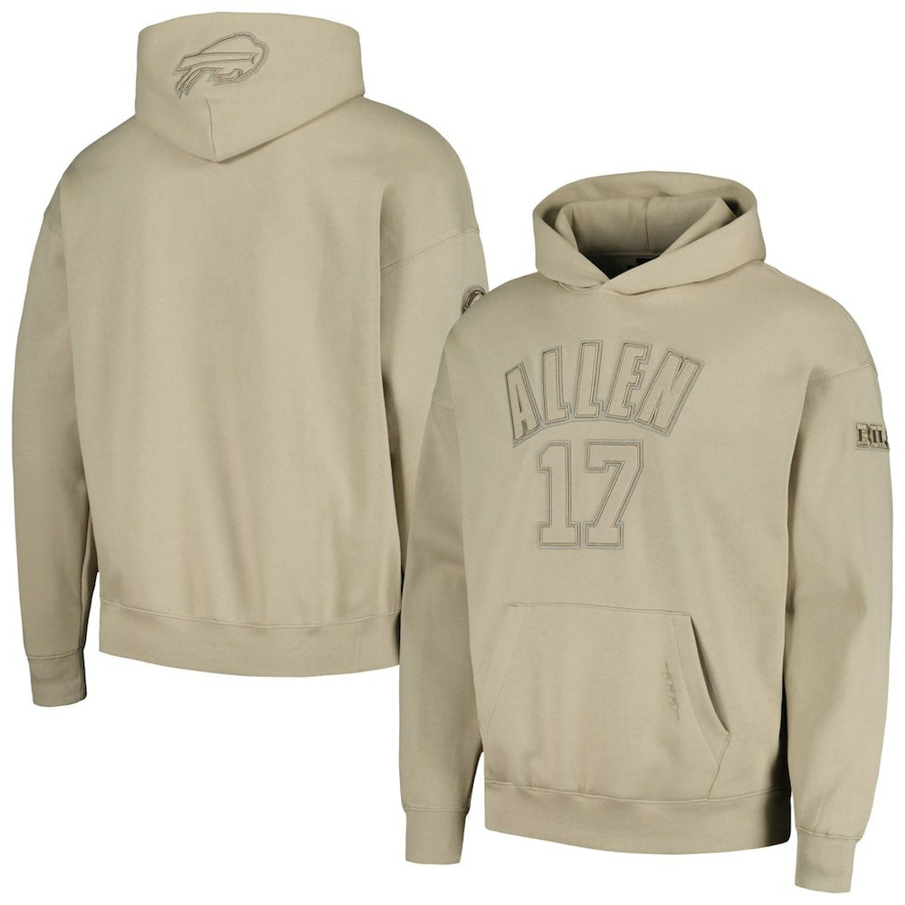 Josh Allen Pro Standard Player Name & Number Pullover Hoodie - Buffalo Bills Hoodies