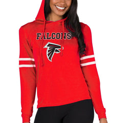 Concepts Sport Women's Marathon Lightweight Lounge Pullover Hoodie - Atlanta Falcons Hoodies