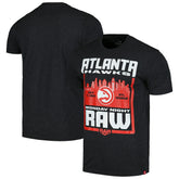 Sportiqe Monday Night RAW x Atlanta Hawks Tri-Blend T-Shirt