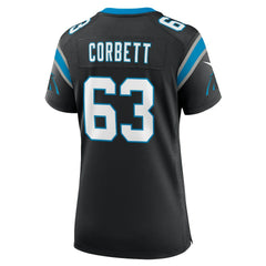 Austin Corbett Women's Team Game Jersey - Carolina Panthers Jerseys