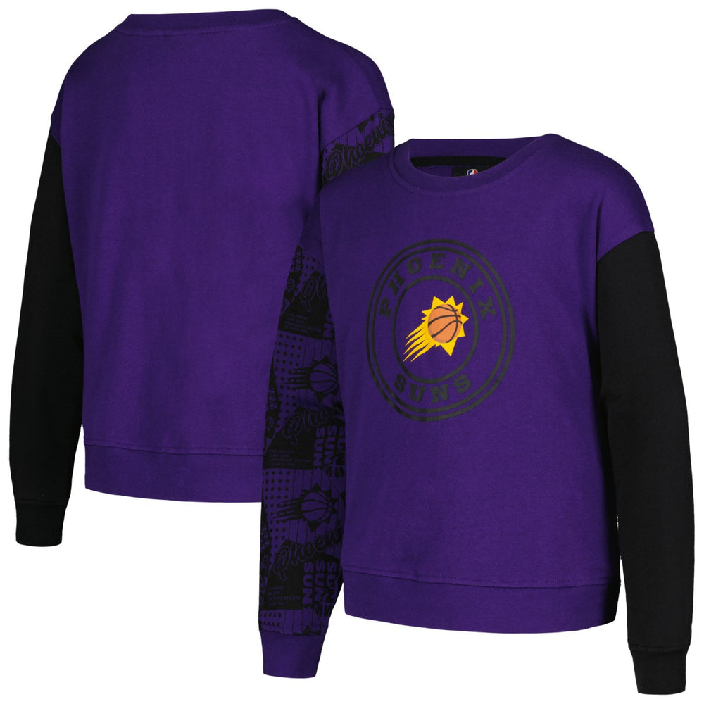 Phoenix Suns Girls Youth Trifecta Pullover Sweatshirt