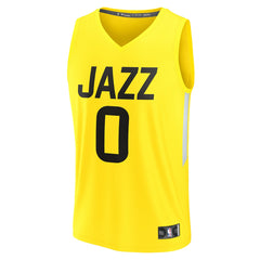 Fanatics Taylor Hendricks Utah Jazz Fast Break Replica Jersey