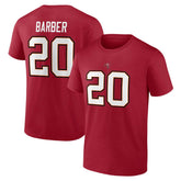 Ronde Barber Retired Player Icon Name & Number T-Shirt - Tampa Bay Buccaneers T-shirts
