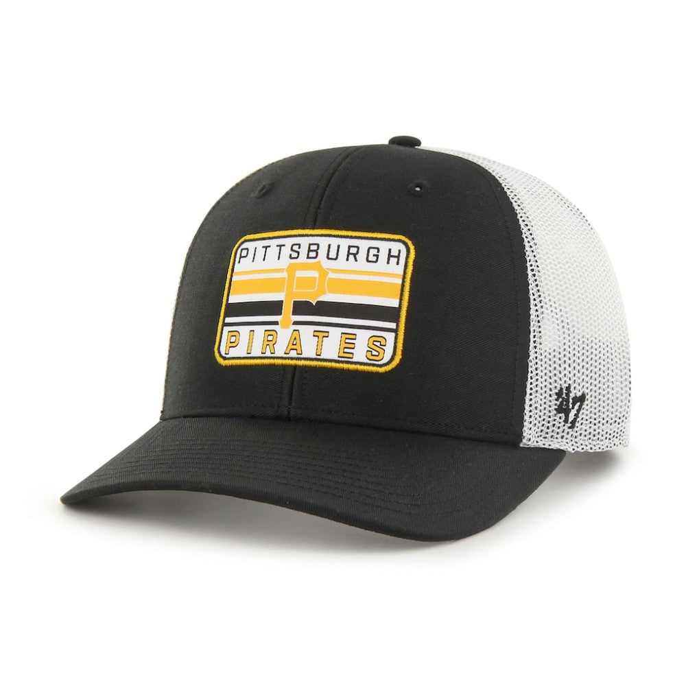 Black Pittsburgh Pirates '47 Drifter Trucker Adjustable Hat