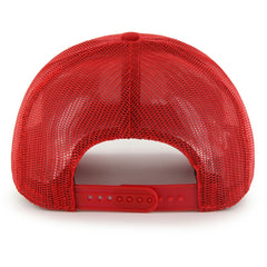 Red Los Angeles Angels '47 Unveil Trucker Adjustable Hat