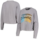 Phoenix Suns The Wild Collective Women's Band Cropped Long Sleeve T-Shirt