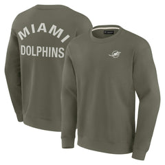 Unisex Elements Super Soft Pullover Sweatshirt - Miami Dolphins Pullover