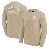 Unisex Elements Super Soft Long Sleeve T-Shirt - Cleveland Browns T-shirts