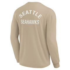 Unisex Elements Super Soft Long Sleeve T-Shirt - Seattle Seahawks T-shirts
