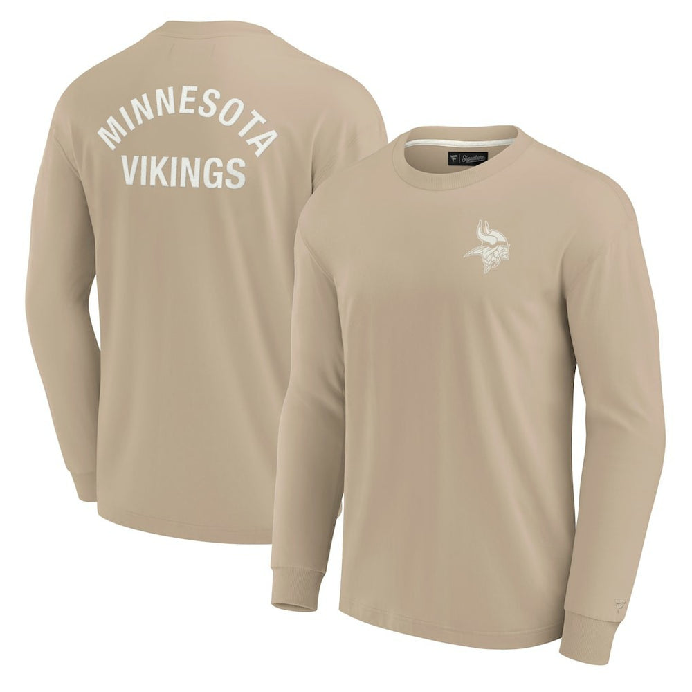 Unisex Elements Super Soft Long Sleeve T-Shirt - Minnesota Vikings T-shirts