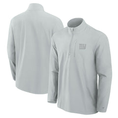 Front Office Micro Tonal Quarter-Zip Pullover - New York Giants Pullover
