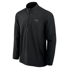Front Office Micro Tonal Quarter-Zip Pullover - Jacksonville Jaguars Pullover