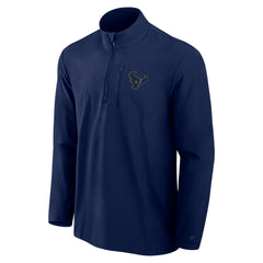 Front Office Micro Tonal Quarter-Zip Pullover - Houston Texans Pullover