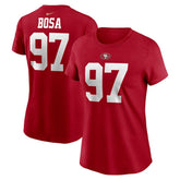 Nick Bosa Women's Player Name & Number T-Shirt - San Francisco 49ers T-shirts