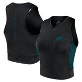 Women's Studio Fitted Gym Tank Top - Philadelphia Eagles Tops