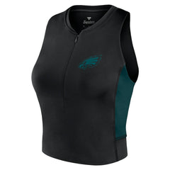 Women's Studio Fitted Gym Tank Top - Philadelphia Eagles Tops