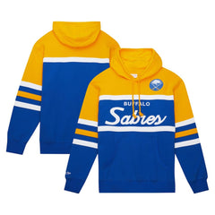 NHL Buffalo Sabres Mitchell & Ness Head Coach Pullover Hoodie