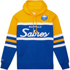 NHL Buffalo Sabres Mitchell & Ness Head Coach Pullover Hoodie