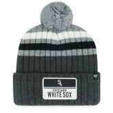 Gray Chicago White Sox '47 Stack Cuffed Knit Hat with Pom
