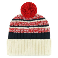 Natural Washington Nationals '47 Tavern Cuffed Knit Hat with Pom