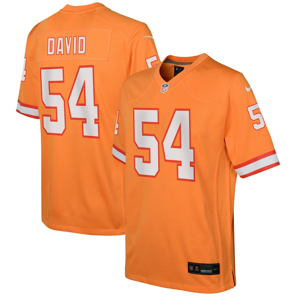 Lavonte David Youth Game Jersey - Tampa Bay Buccaneers Jerseys
