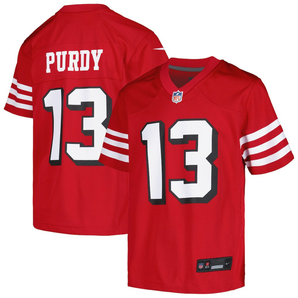 Brock Purdy Youth Game Jersey - San Francisco 49ers Jerseys