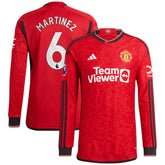 Lisandro Martínez Manchester United 2023/24 Home Long Sleeve Player Jersey